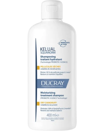 Ducray Kelual Squanorm Shampoo Dry Dandruff 400 - Ducray Shampoo  - 3282770396515