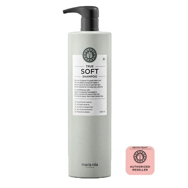 Maria Nila True Soft Shampoo 1000 - Maria Nila Shampoo  - 7391681036338