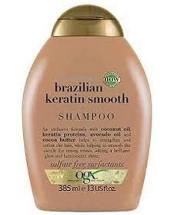 Ogx Brazilian Keratin Smooth Shampoo 385 - Ogx Shampoo  - 022796976017