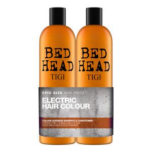 Tigi Tweens Colour Goddess 2x750 - Tigi Bed Head Shampoo  - 615908942156