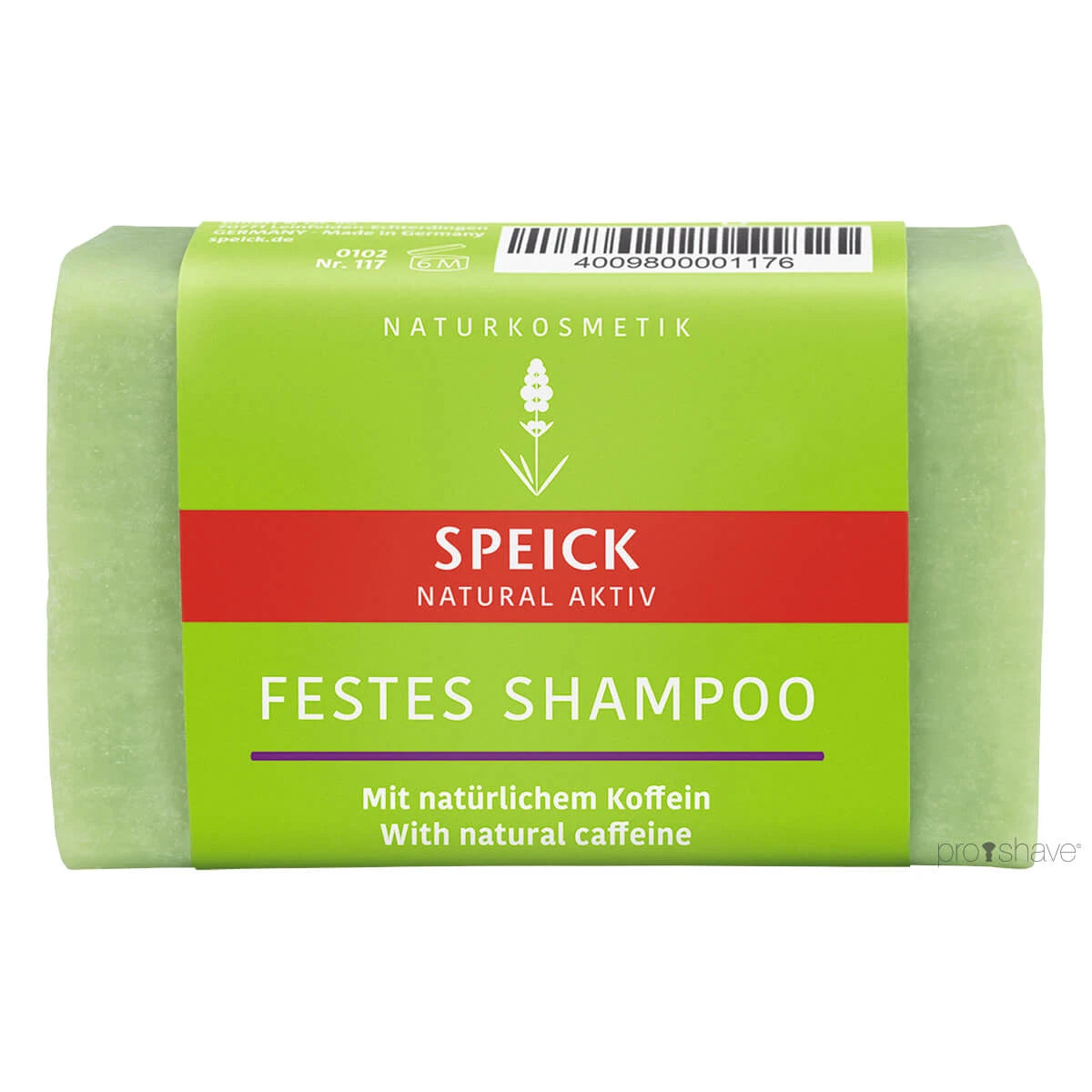 Speick Natural Active Shampoo Bar Koffein - Speick Shampoo  - 4009800001176