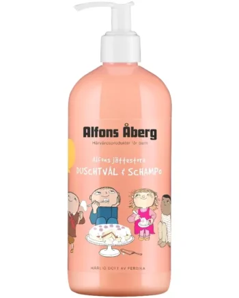 Alfons Åberg Alfonsampapos Giant Showergel & Shampoo 500 - Alfons Berg Shampoo  - 7391593004524
