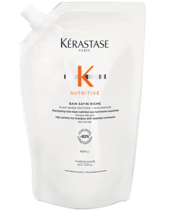 Kerastase Nutritive Bain Satin Riche Shampoo Refill 500 - Kerastase Shampoo  - 3474637231828