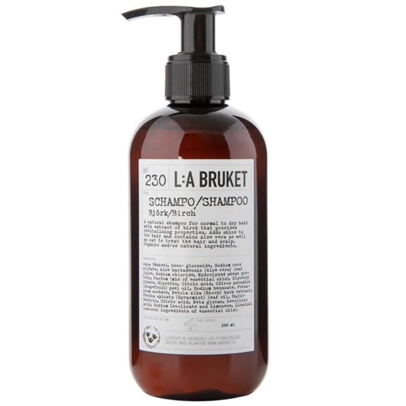 : Bruket 230 Shampoo Birch 240 - La Bruket Shampoo - 7350053236448