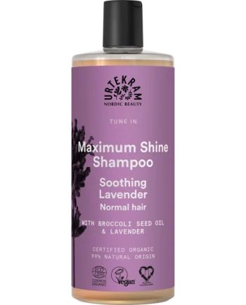 Urtekram Tune Maximum Shine Shampoo Soothing Lavender 500 - Urtekram Shampoo  - 5701058011295