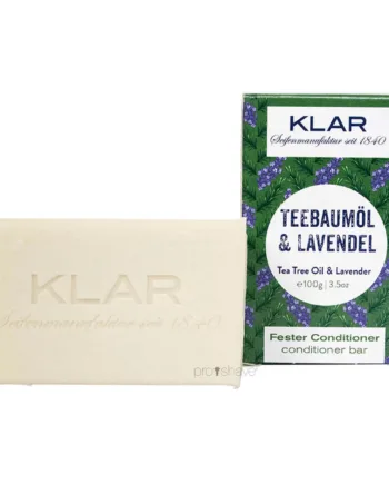 Klar Seifen Conditioner Bar Tea Tree Oil & Lavendel 100 - Klar Seifen Shampoo  - 4260262354761