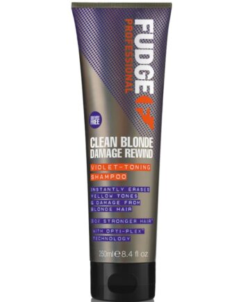 Fudge Clean Blonde Damage Rewind Toning Shampoo 250 - Fudge Shampoo  - 5060420335545