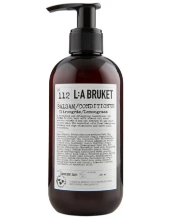 : Bruket 112 Conditioner Lemongrass 240 - La Bruket Shampoo  - 7350053236066