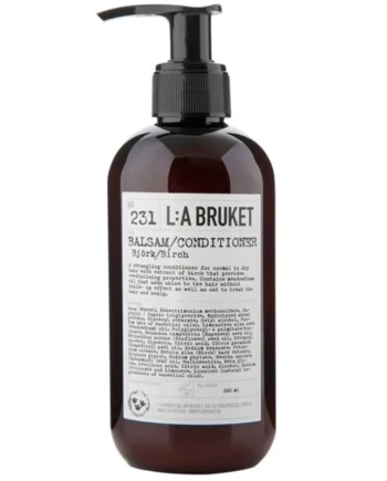 : Bruket 231 Conditioner Birch 240 - La Bruket Shampoo  - 7350053236479