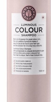 Maria Nila Shampoo Luminous Colour Til Farvet Hår 1000 - Maria Nila Shampoo  - 7391681036239