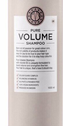 Maria Nila Shampoo Pure Volume 1000 - Maria Nila Shampoo  - 7391681036130