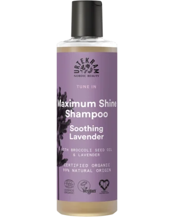 Urtekram Tune Maximum Shine Shampoo Soothing Lavender 250 - Urtekram Shampoo  - 5701058006567