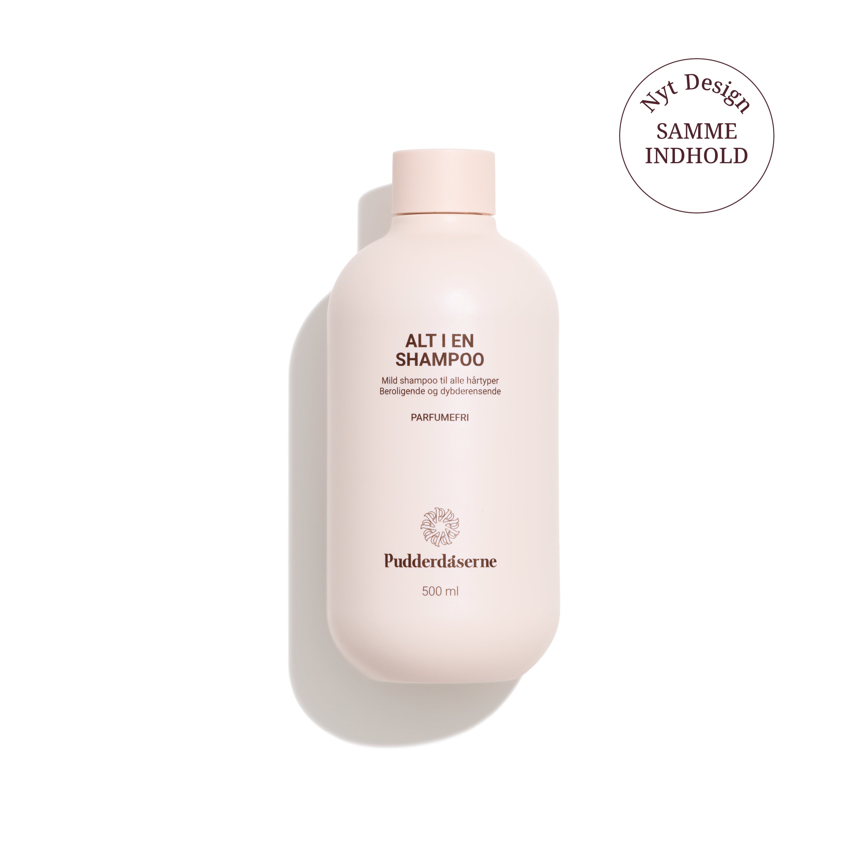 PudderdÅserne Alt Shampoo Med Pumpe Parfumefri 500 - Pudderdåserne Shampoo  - 5711914204402
