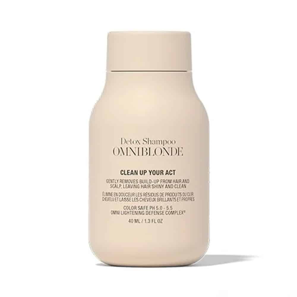 Omniblonde Clean Your Act Detox Shampoo 40ml - Shampoo