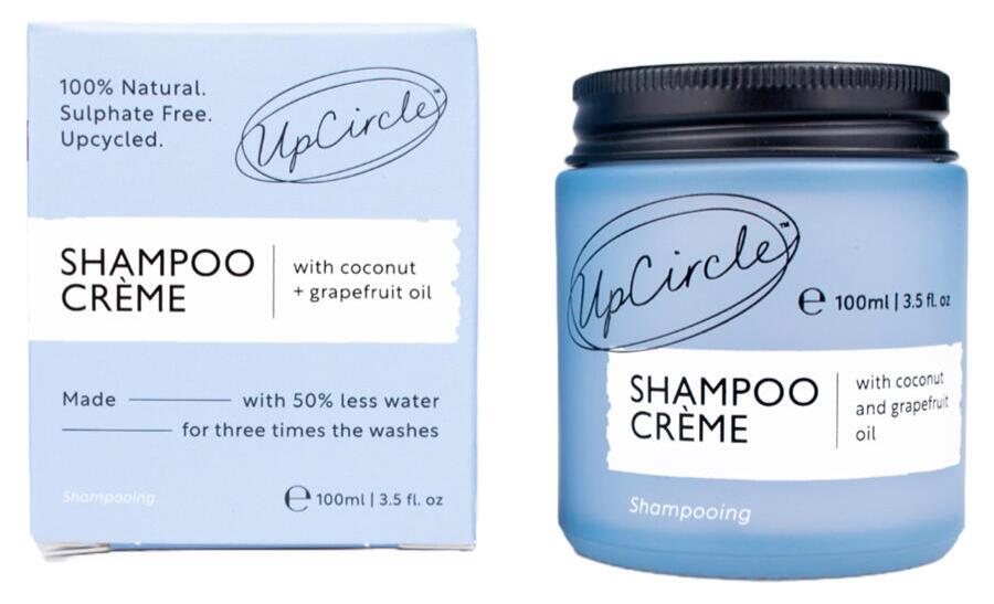 Upcircle Shampoo Creme Med Kokos Grapefrugtolie 100ml - Upcircle Shampoo - 5060571721778