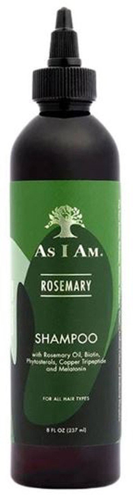 Rosemary Shampoo For All Hair Types 237ml - Shampoo  - 858380045599