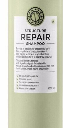 Maria Nila Shampoo Structure Repair 1000 - Maria Nila Shampoo  - 7391681036031