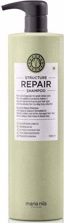Maria Nila Shampoo Structure Repair 1000 - Maria Nila Shampoo - 7391681036031