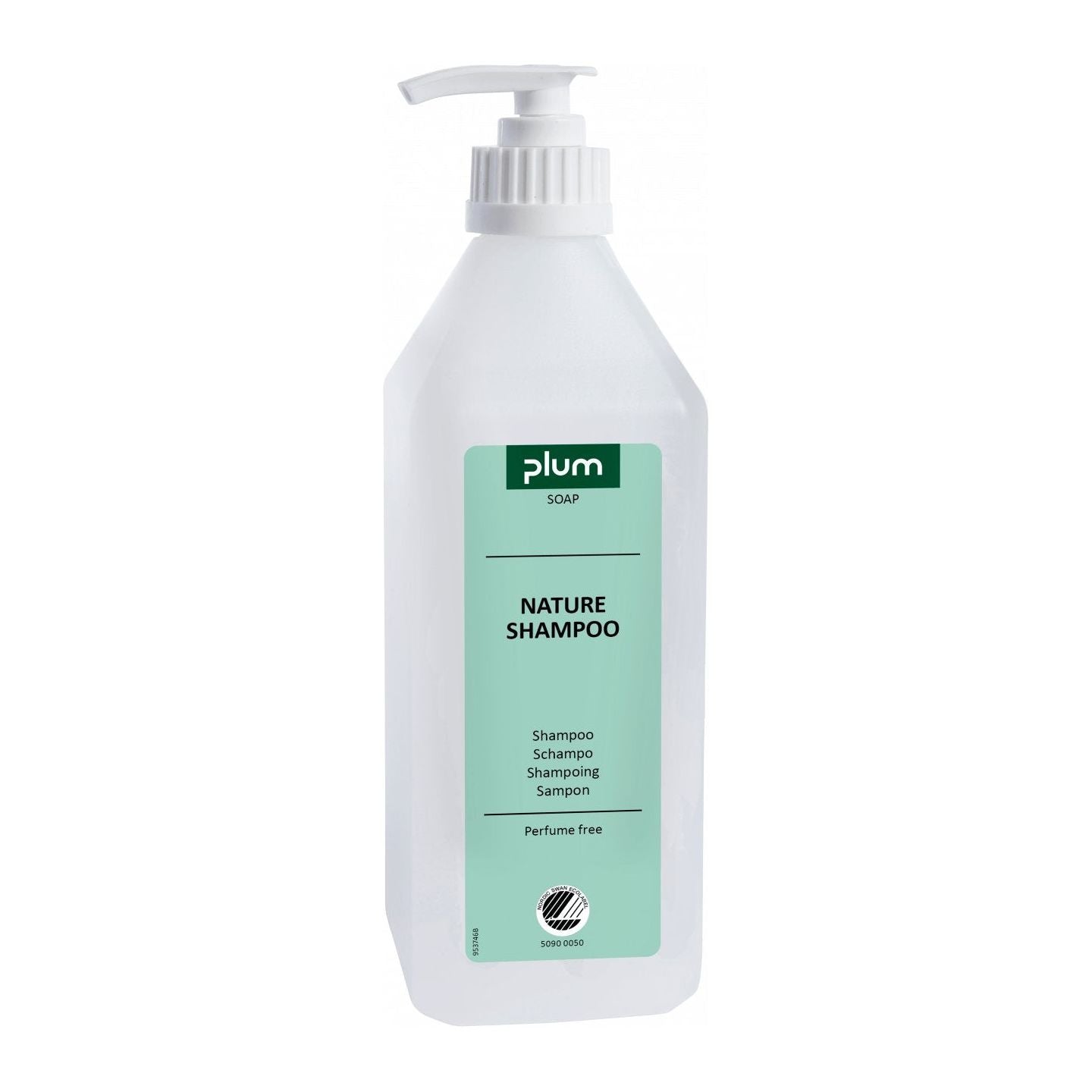 Plum Nature Shampoo 600 Pumpeflaske Håndrengøring & Pleje Personlig Hygienje Plum Dispenso - Plum Shampoo - 5701684176122