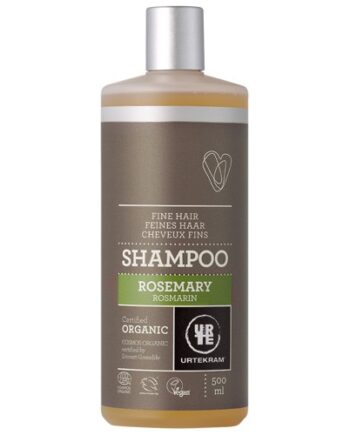 Shampoo Rosemary Økologisk 500 Urtekram - Urtekram Shampoo  - 5765228837474