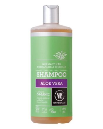 Shampoo Til Normalt Hår Aloe Vera Økologisk 500 Urtekram - Kyolic Shampoo  - 5765228838228