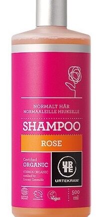 Urtekram Rose Shampoo 500ml - Urtekram Shampoo  - 5765228837337