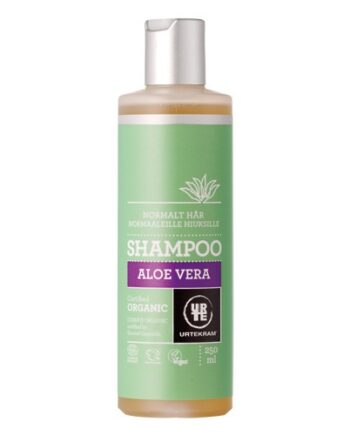 Shampoo Til Normalt Hår Aloe Vera Økologisk 250 Urtekram - Kyolic Shampoo  - 5765228838037