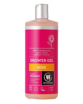 Showergel Rose 500 Urtekram - Urtekram Shampoo  - 5765228016053