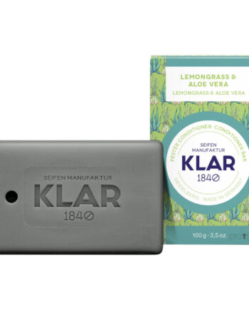 Klar Seifen Conditioner Bar Citrongræs & Aloe Vera 100 - Klar Seifen Shampoo  - 4260262354730