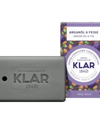 Klar Seifen Conditioner Bar Argan Olie & Figen 100 - Klar Seifen Shampoo  - 4260262354778