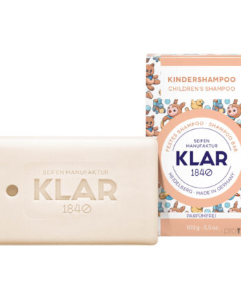 Klar Seifen Shampoo Til Børn Parfumefri Fast Sæbebar 100 - Klar Seifen Shampoo  - 4260262355997