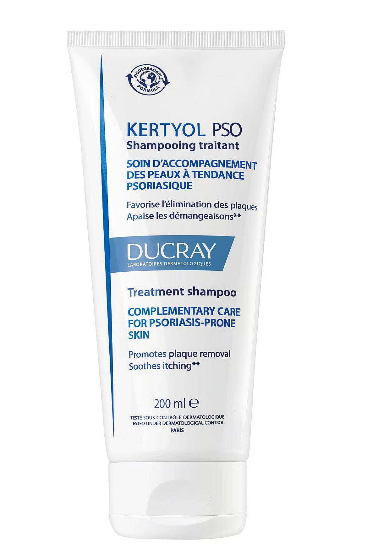 Ducray Kertyol Pso Shampoo 200ml - Ducray Shampoo - 3282770148473