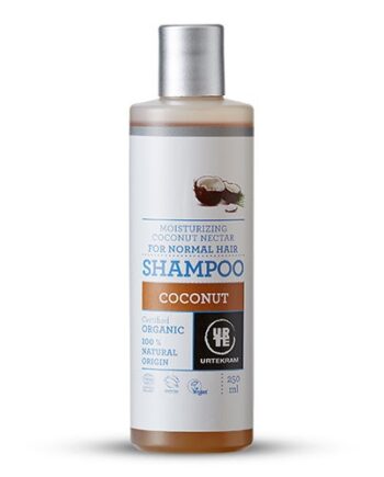 Shampoo Coconut Til Normalt Hår 250 Urtekram - Urtekram Shampoo  - 5765228837719