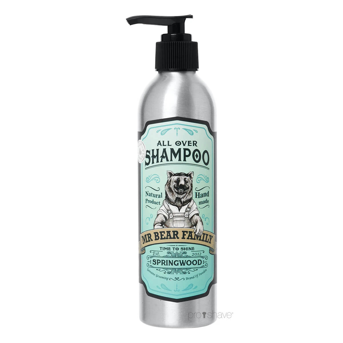 Bear All Over Shampoo Springwood 250 - Mr. Bear Shampoo  - 7350086410099