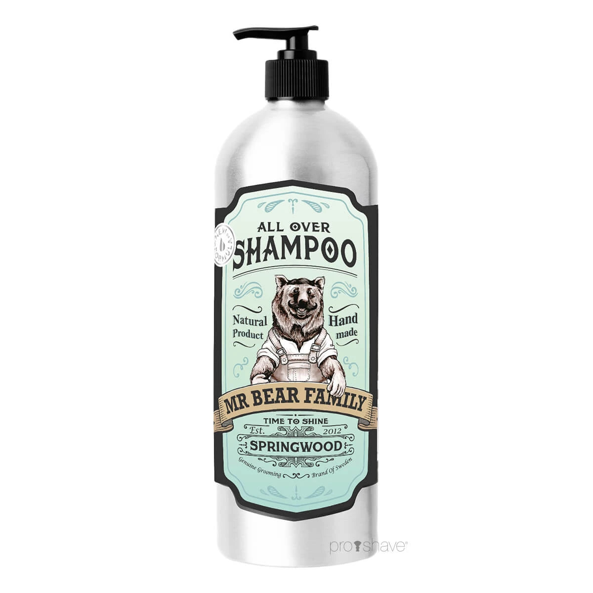 Bear All Over Shampoo Springwood 1000 - Mr. Bear Shampoo  - 7350086410105
