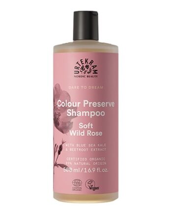 Shampoo Soft Wild Rose Farvet Hår 500 Urtekram - Urtekram Shampoo  - 5701058011271