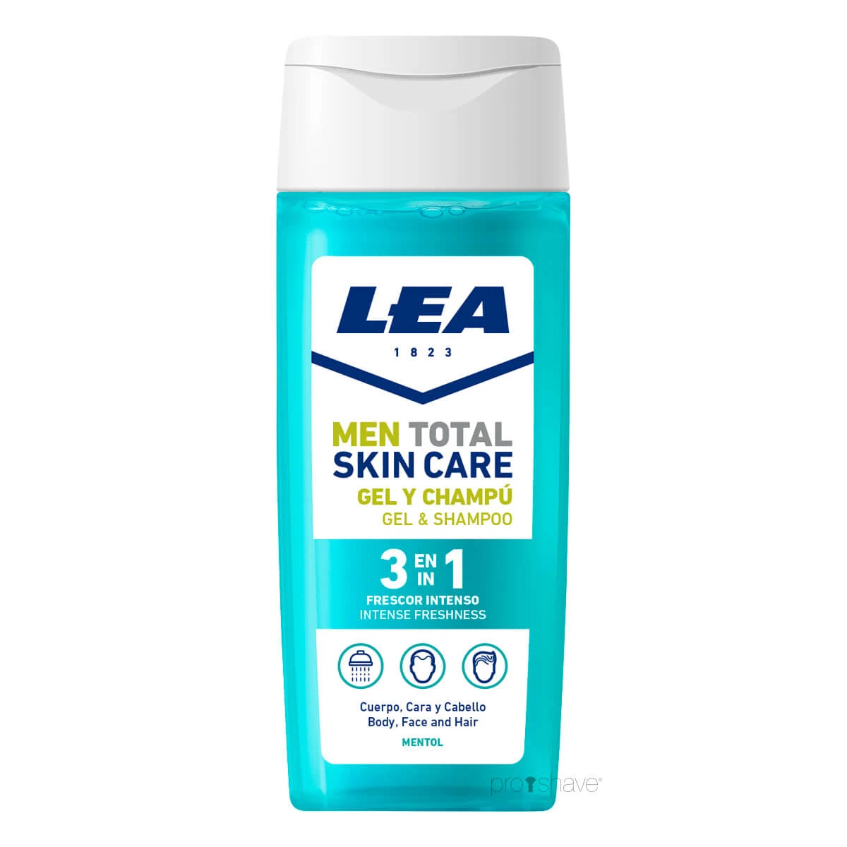 Lea Classic Men Total Skin Care 3i1 Shampoo Intense Freshness 300 - Lea Classic Shampoo  - 8410737004950