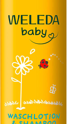 Calendula Baby Body Wash & Shampoo 400ml Weleda - Weleda Shampoo  - 4001638590266