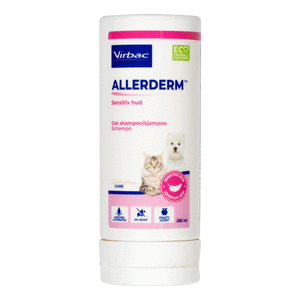 Virbac Allerderm Oat Shampoo Lindrer Fugter 250 - Virbac Danmark Shampoo  - 3597134003085