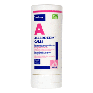 Virbac Allerderm Calm Shampoo Sensitiv Hud 250 - Virbac Danmark Shampoo  - 3597134003207