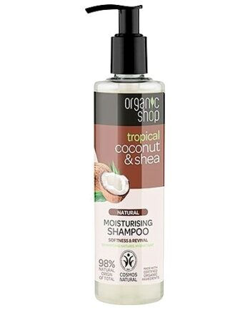 Coconut & Shea Shampoo 280 Organic Shop - Organic Shop Shampoo  - 4743318182896
