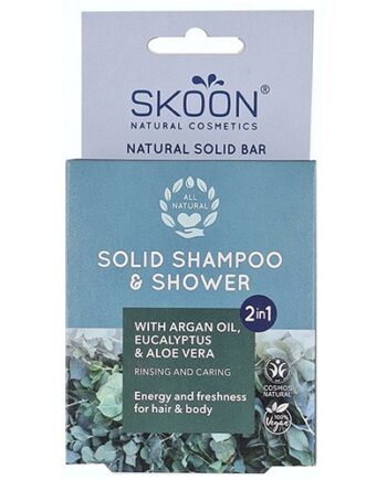 Solid Shampoo & Shower Bar Energy And Freshness Gram Skoon - Skoon Shampoo  - 8712713886353