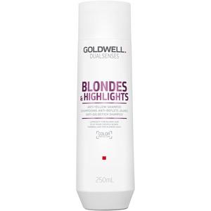 Gul Goldwell Dualsenses Blondes & Highlights Anti Yellow Shampoo 250 - Goldwell Shampoo  - 4021609028567