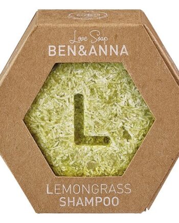 Love Soap Lemongrass Shampoo Bar Gram Ben & Anna - Ben & Anna Shampoo  - 4260491222015