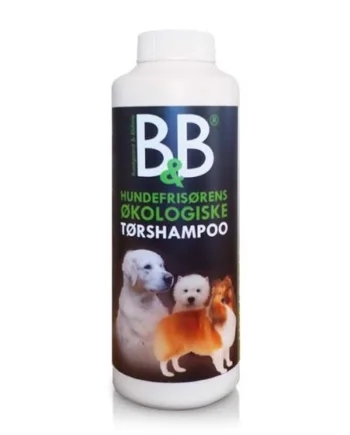 Amp Økologisk Tørshampoo Til Hunde - B & B Shampoo  - 5711746021017