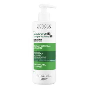 Vichy Dercos Technique Anti Dandruff Shampoo For Normal And Oily Hair 390 - Vichy Shampoo  - 3337871331290