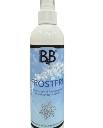Amp Frostfri Vinterspray Til Hundes Pels - B & B Shampoo  - 5711746000357