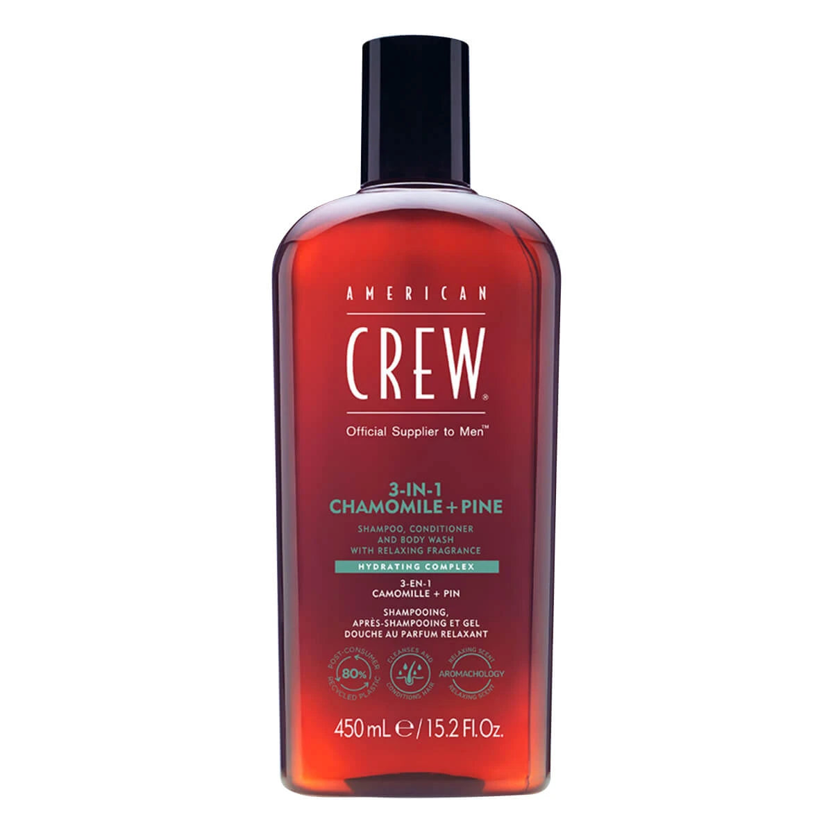 American Crew Chamomile Pine Hair & Body Shampoo 450 - American Crew Shampoo - 738678003329
