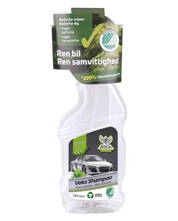 Basta Svanemærket Voks Shampoo 710ml - Basta Shampoo  - 5706245957028