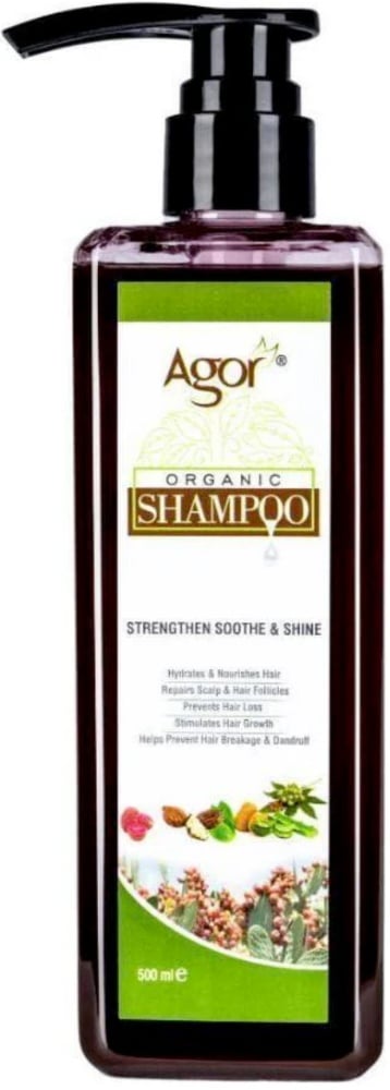 Agor Shampoo Strengthen Soothe & Shine 500 - Shampoo - 787099965907